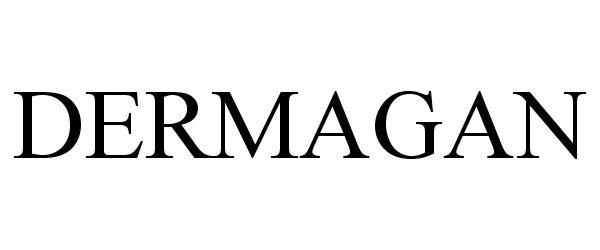 Trademark Logo DERMAGAN