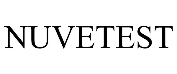Trademark Logo NUVETEST