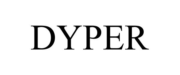 Trademark Logo DYPER