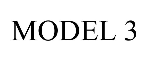 Trademark Logo MODEL 3
