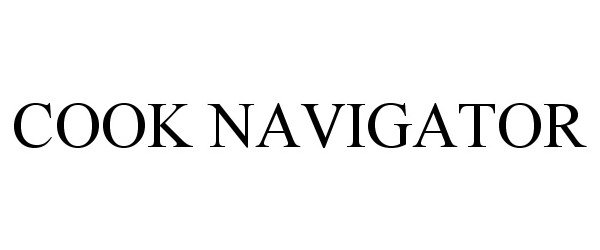 Trademark Logo COOK NAVIGATOR