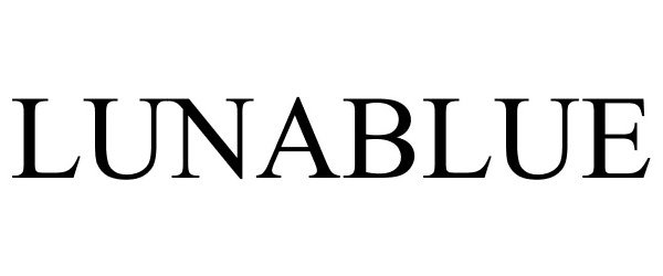 Trademark Logo LUNABLUE