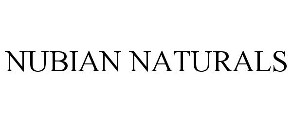  NUBIAN NATURALS