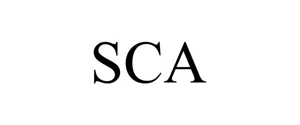 Trademark Logo SCA