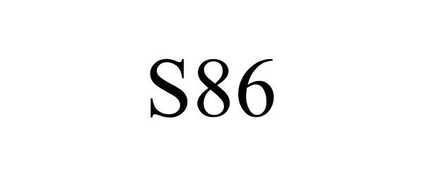  S86