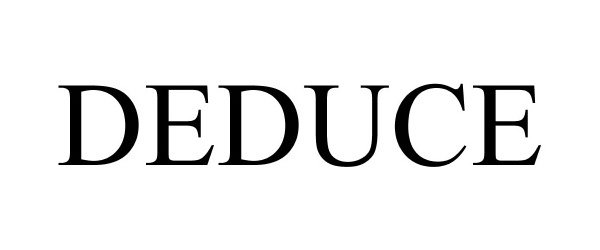 Trademark Logo DEDUCE
