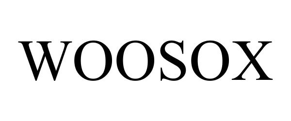 Trademark Logo WOOSOX