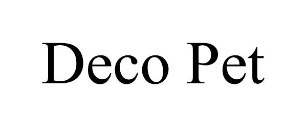 Trademark Logo DECO PET