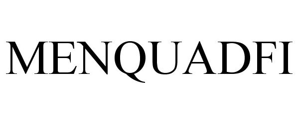 Trademark Logo MENQUADFI