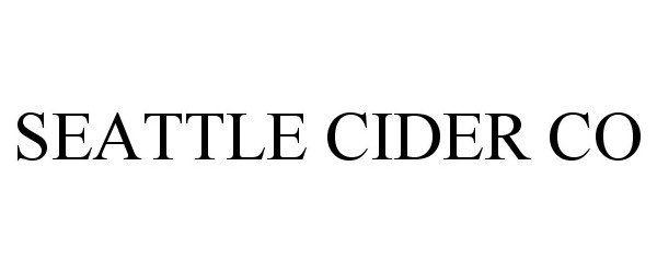  SEATTLE CIDER CO