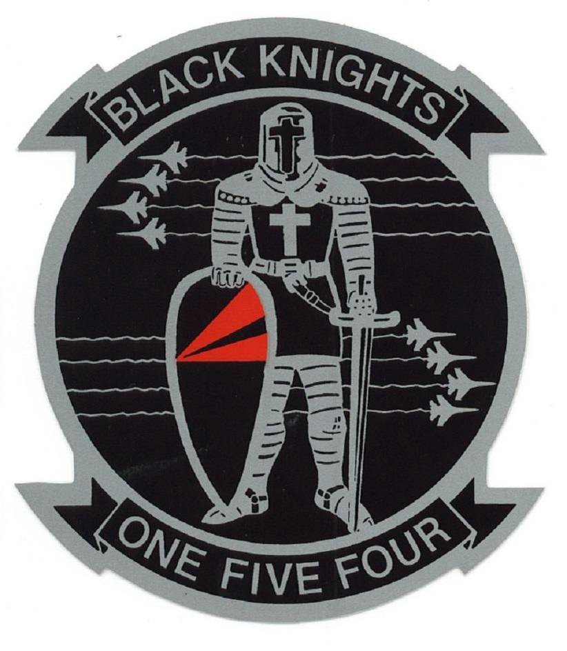 Trademark Logo BLACK KNIGHTS ONE FIVE FOUR