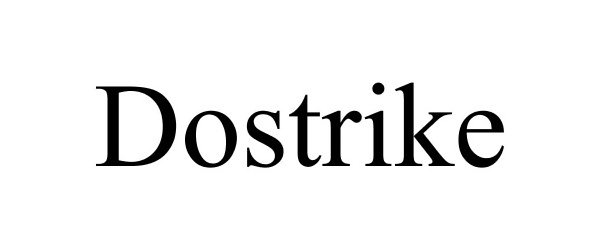 Trademark Logo DOSTRIKE
