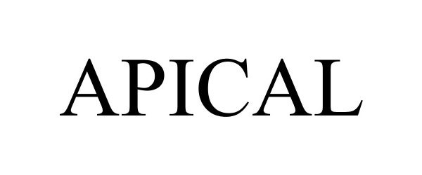 Trademark Logo APICAL