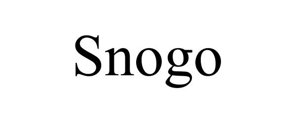  SNOGO