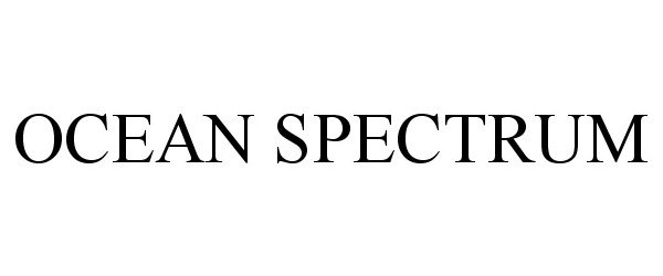 Trademark Logo OCEAN SPECTRUM