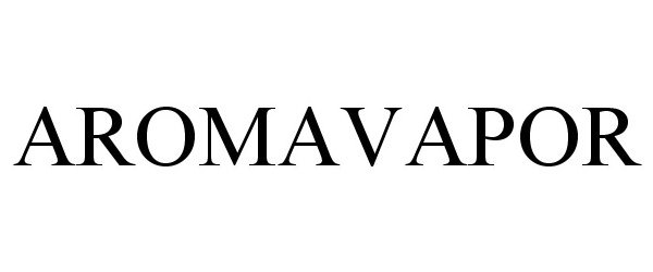 Trademark Logo AROMAVAPOR