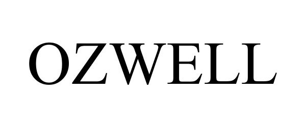 Trademark Logo OZWELL