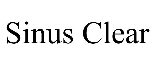 Trademark Logo SINUS CLEAR
