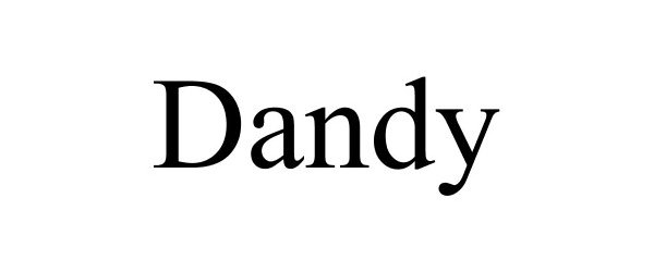 Trademark Logo DANDY