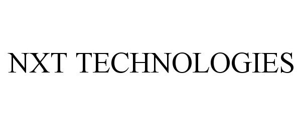  NXT TECHNOLOGIES