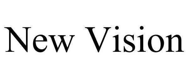 Trademark Logo NEW VISION