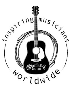 Trademark Logo INSPIRING MUSICIANS WORLDWIDE CF MARTIN & CO. EST. 1833