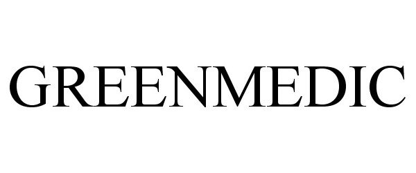 Trademark Logo GREENMEDIC