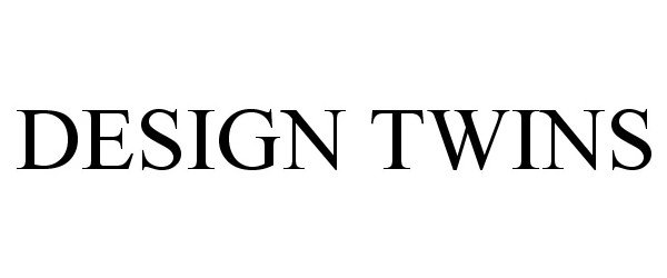 Trademark Logo DESIGN TWINS