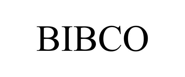 Trademark Logo BIBCO