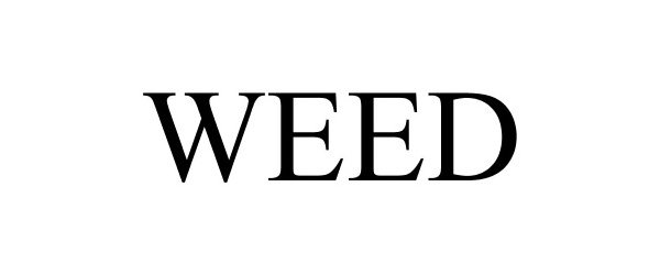 Trademark Logo WEED