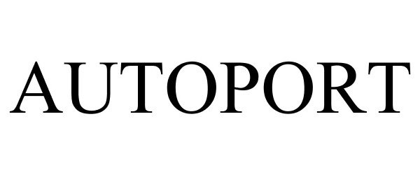 Trademark Logo AUTOPORT