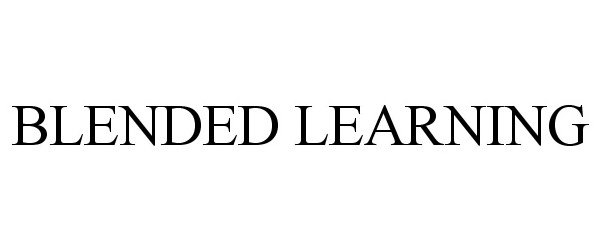  BLENDED LEARNING