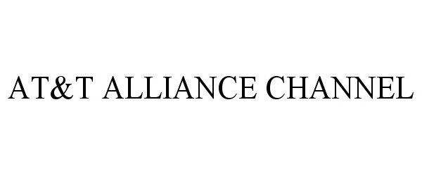  AT&amp;T ALLIANCE CHANNEL