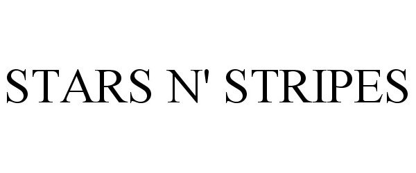 Trademark Logo STARS N' STRIPES