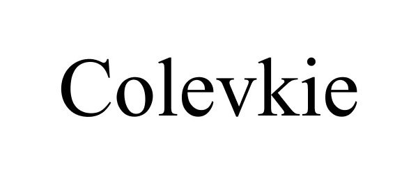 Trademark Logo COLEVKIE
