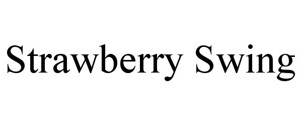 STRAWBERRY SWING