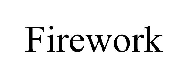 Trademark Logo FIREWORK