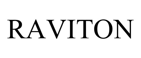Trademark Logo RAVITON
