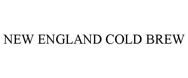 Trademark Logo NEW ENGLAND COLD BREW