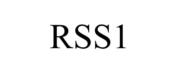 Trademark Logo RSS1