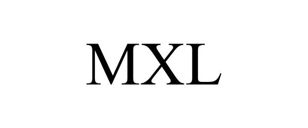 Trademark Logo MXL
