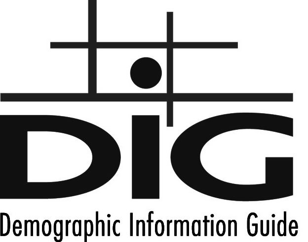Trademark Logo DIG DEMOGRAPHIC INFORMATION GUIDE