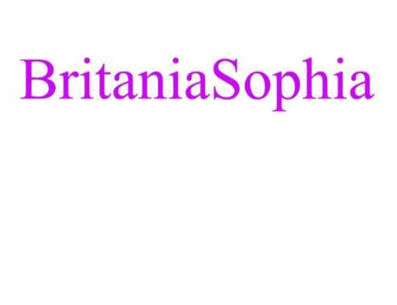 Trademark Logo BRITANIASOPHIA