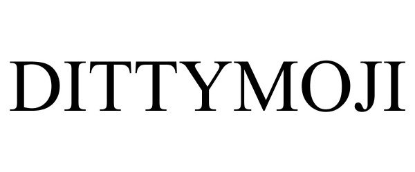 Trademark Logo DITTYMOJI