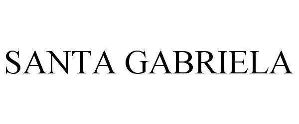 Trademark Logo SANTA GABRIELA