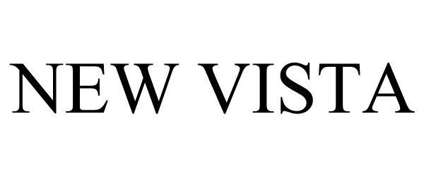 Trademark Logo NEW VISTA