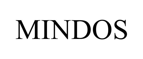 Trademark Logo MINDOS