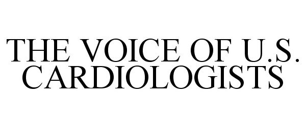  THE VOICE OF U.S. CARDIOLOGISTS