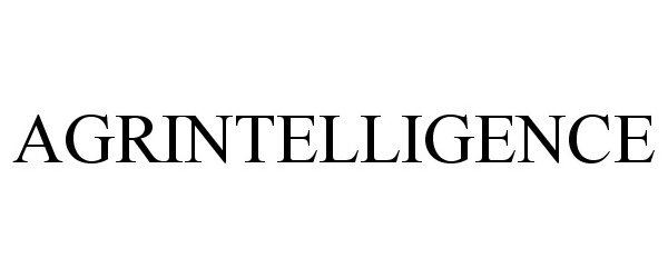 Trademark Logo AGRINTELLIGENCE