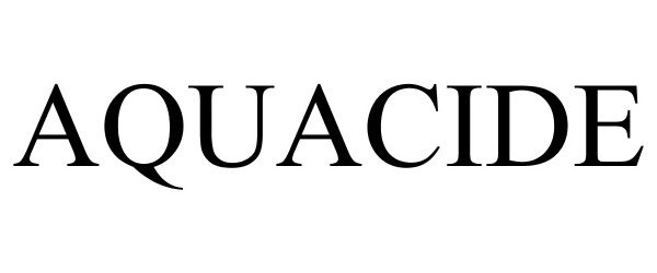 Trademark Logo AQUACIDE